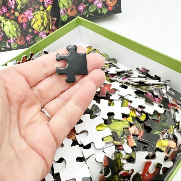 Galison Artichoke Floral 500 Piece Jigsaw Puzzle - Picture 6 of 6